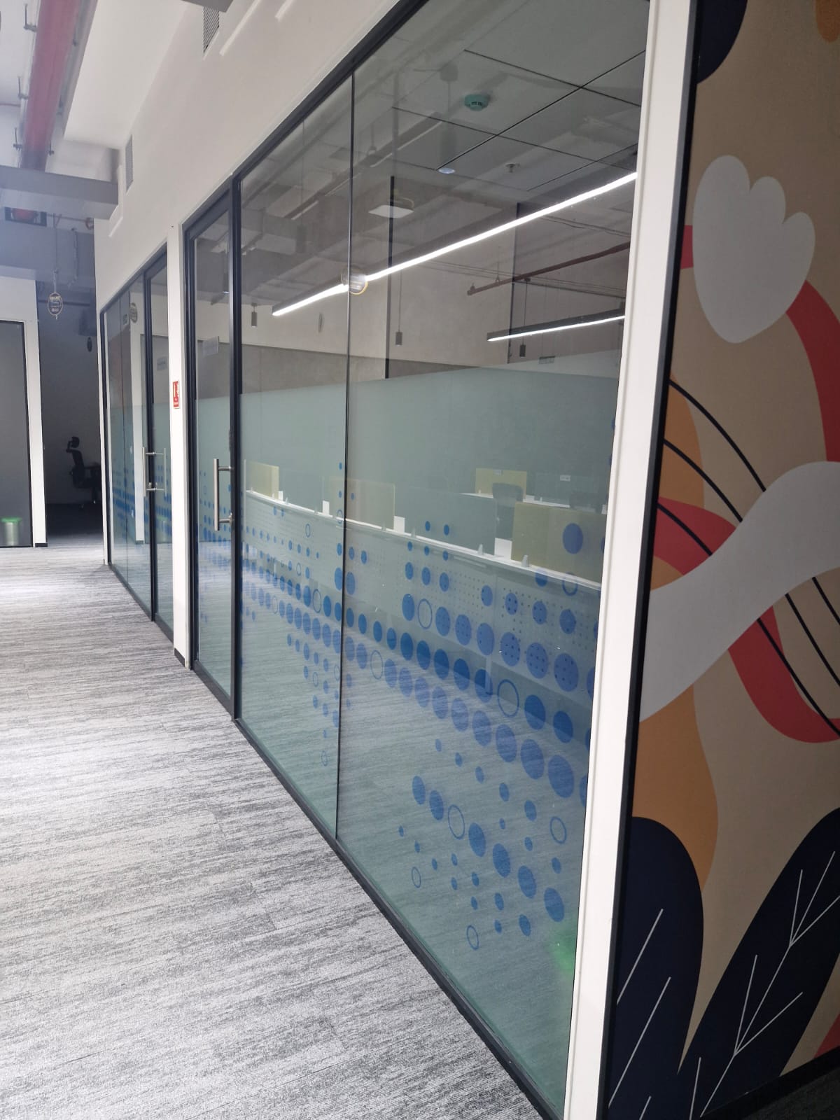 Glass Partition Offices